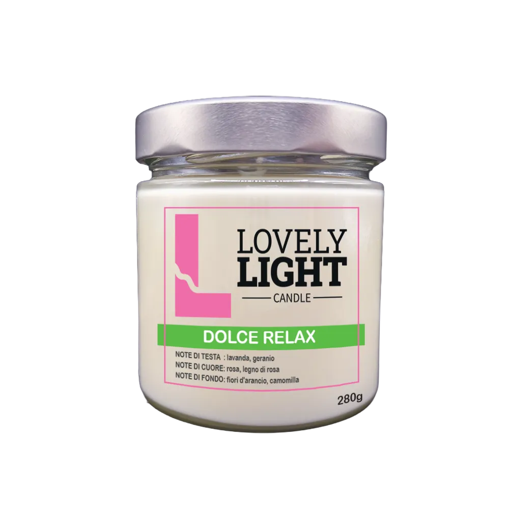 Candela profumata Dolce Relax Lovely Light