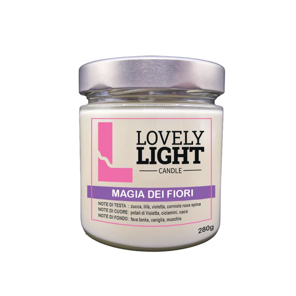 Candela profumata Magia dei Fiori Lovely Light