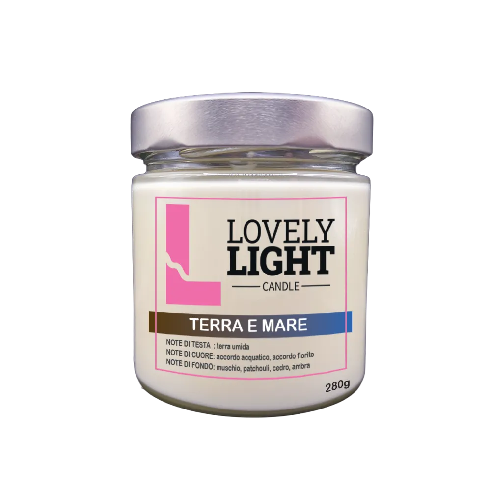 Candela profumata Terra e Mare Lovely Light