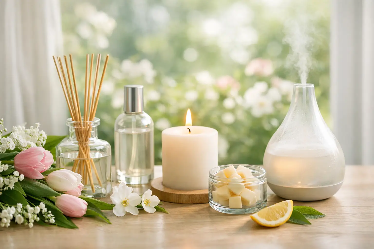 Come scegliere fragranze casa in primavera