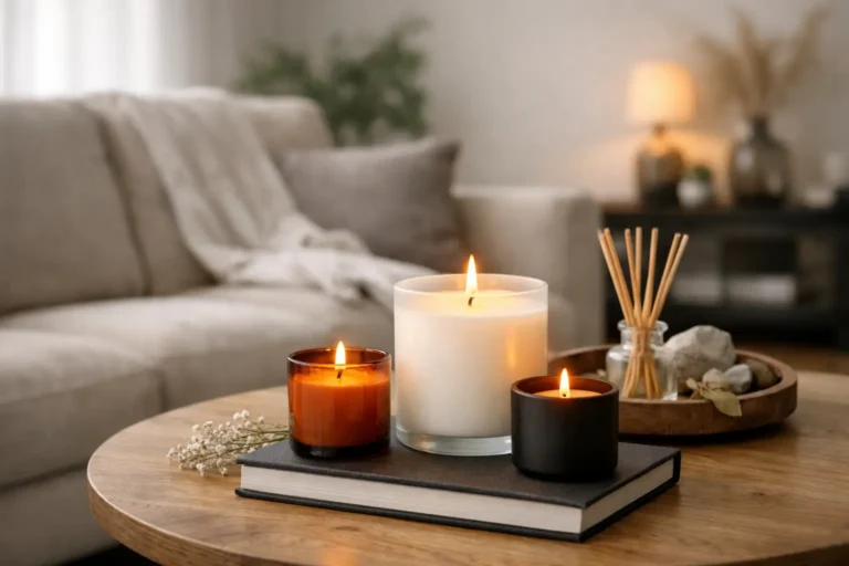 Come usare candele profumate in salotto