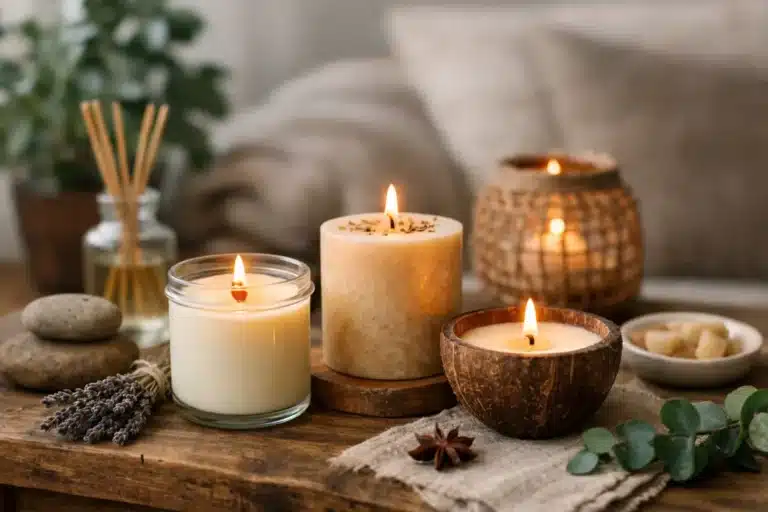 Candele ecologiche per una casa più accogliente