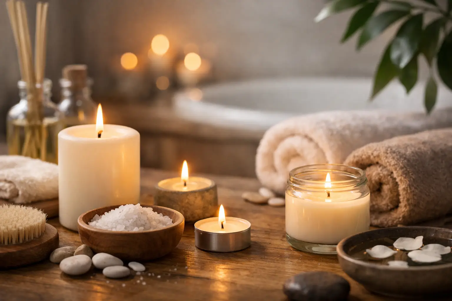 Come creare un rituale relax con candele