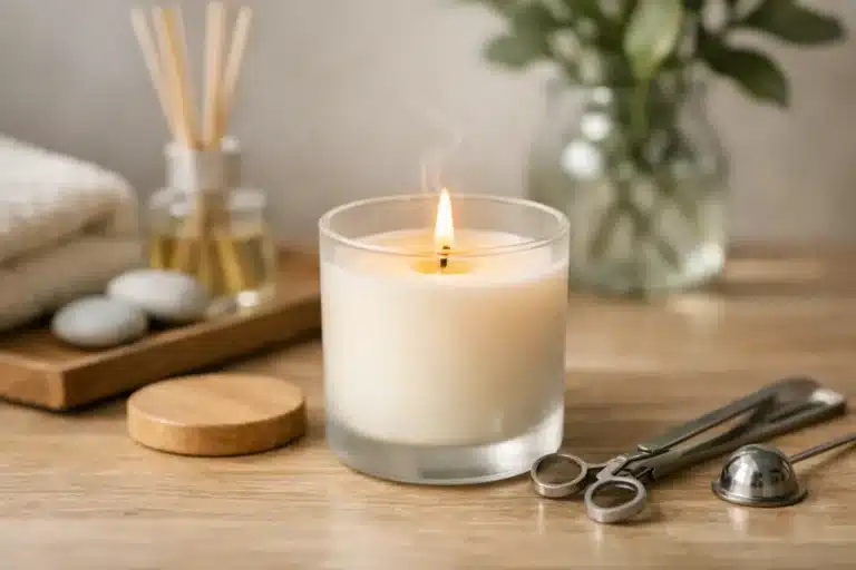 Guida al primo utilizzo della candela profumata