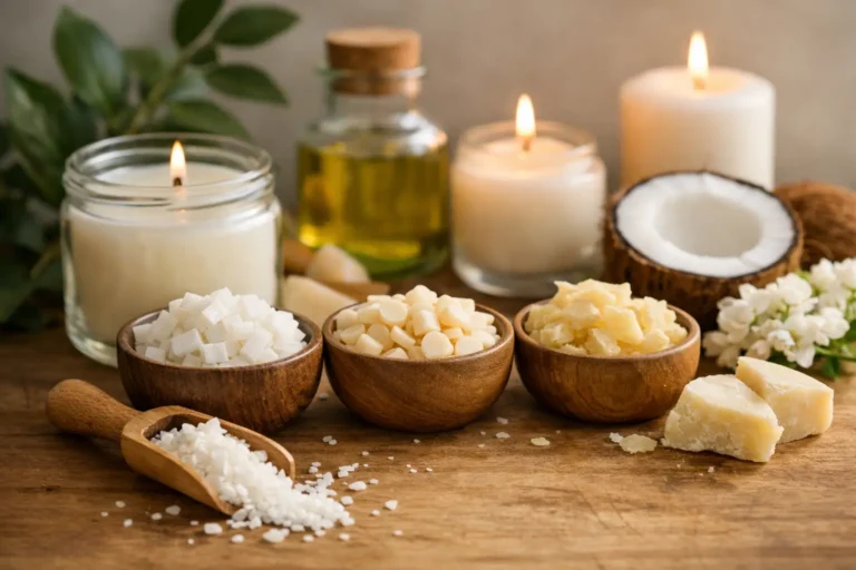 Guida alle cere vegetali per candele profumate