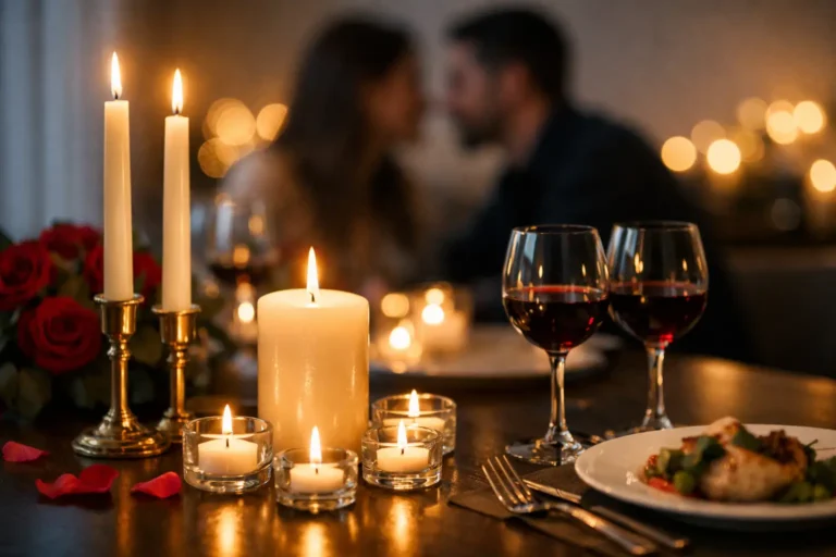Migliori candele per una cena romantica