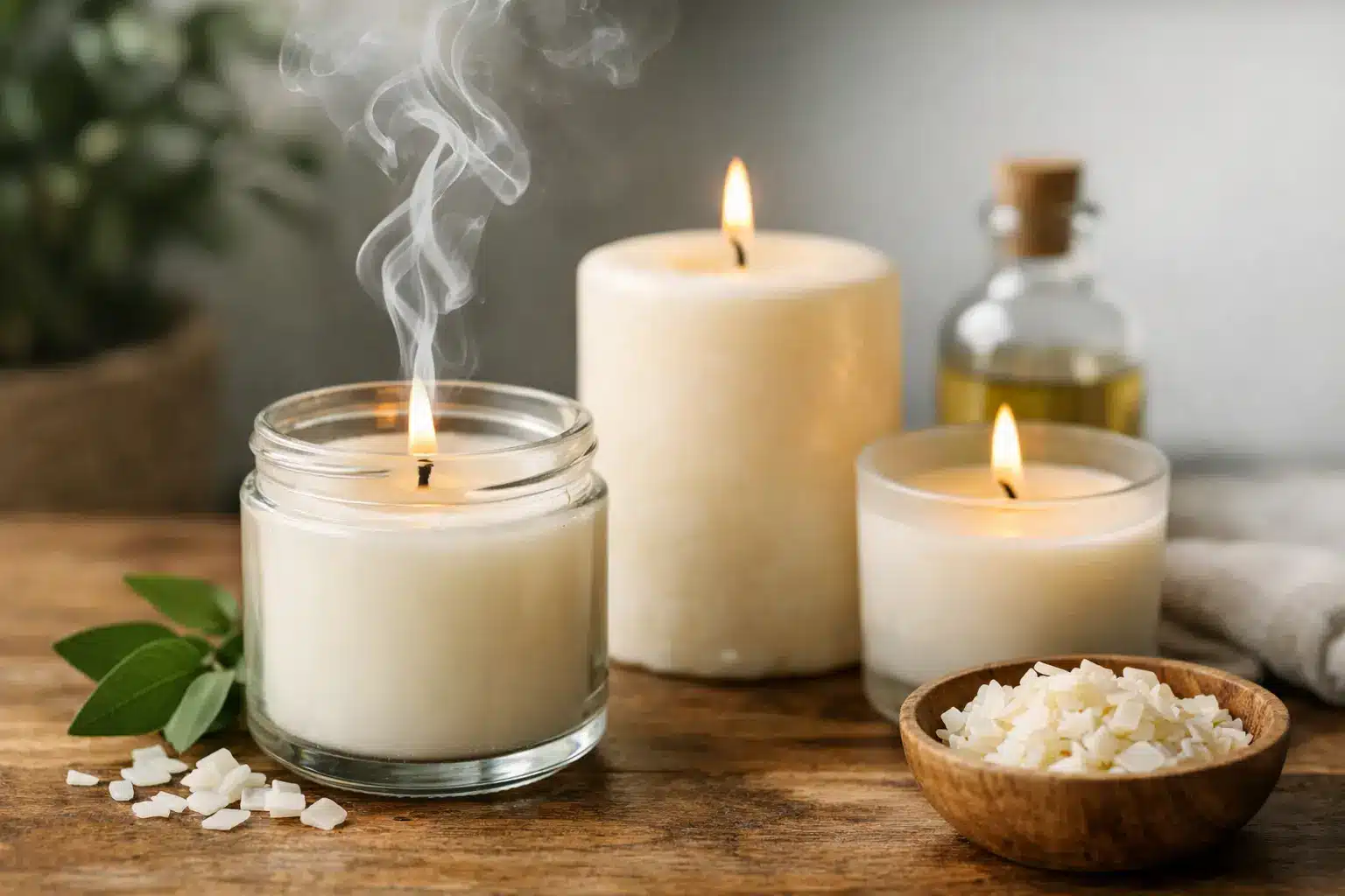 Le candele vegetali fanno fumo? Ecco perché